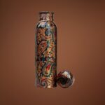 METALS BAZAR PURE COPPER PRINTED BOTTLE PAISLEY - Image 2