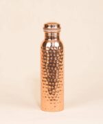 METALS BAZAR PURE COPPER HAMMERED BOTTLE 1000ML - Image 6