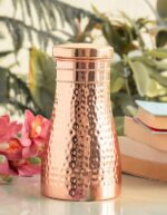METALS BAZAR COPPER HAMMERED BEDROOM BOTTLE 950ml