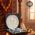 METALS BAZAR SILVER PLATED POOJA THALI SET - Image 2